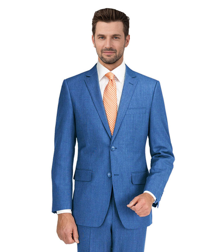 M46501-5-Mantoni Suit-Light Blue Birdseye