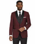 G47815-12-Giorgio Fiorelli Tuxedo-Burgundy