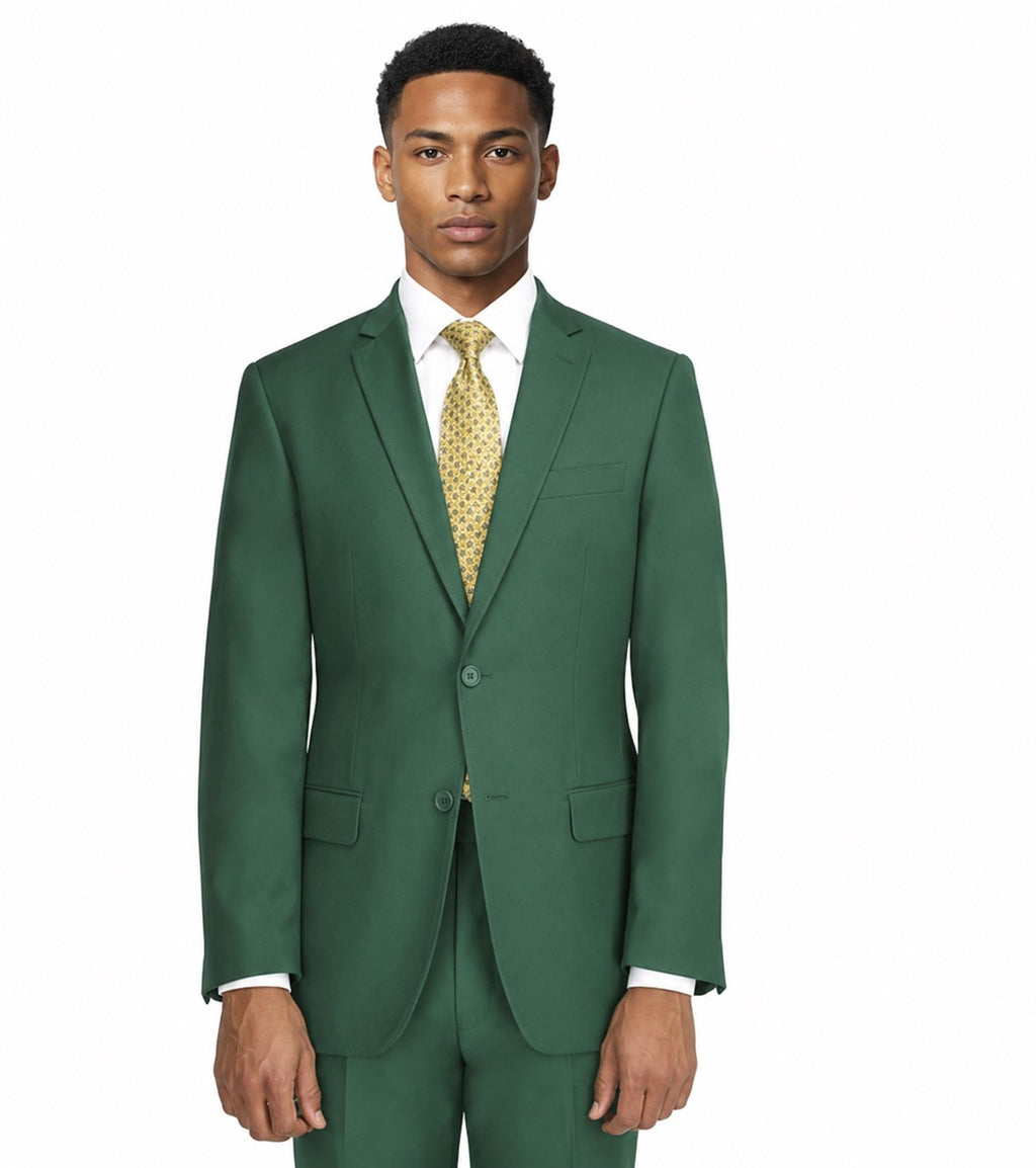 G47815-10-Giorgio Fiorelli Suit-Forest Green