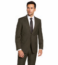 G47815-11-Giorgio Fiorelli Suit-Solid Olive
