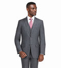 G49412-2-Giorgio Fiorelli Suit-Medium Gray