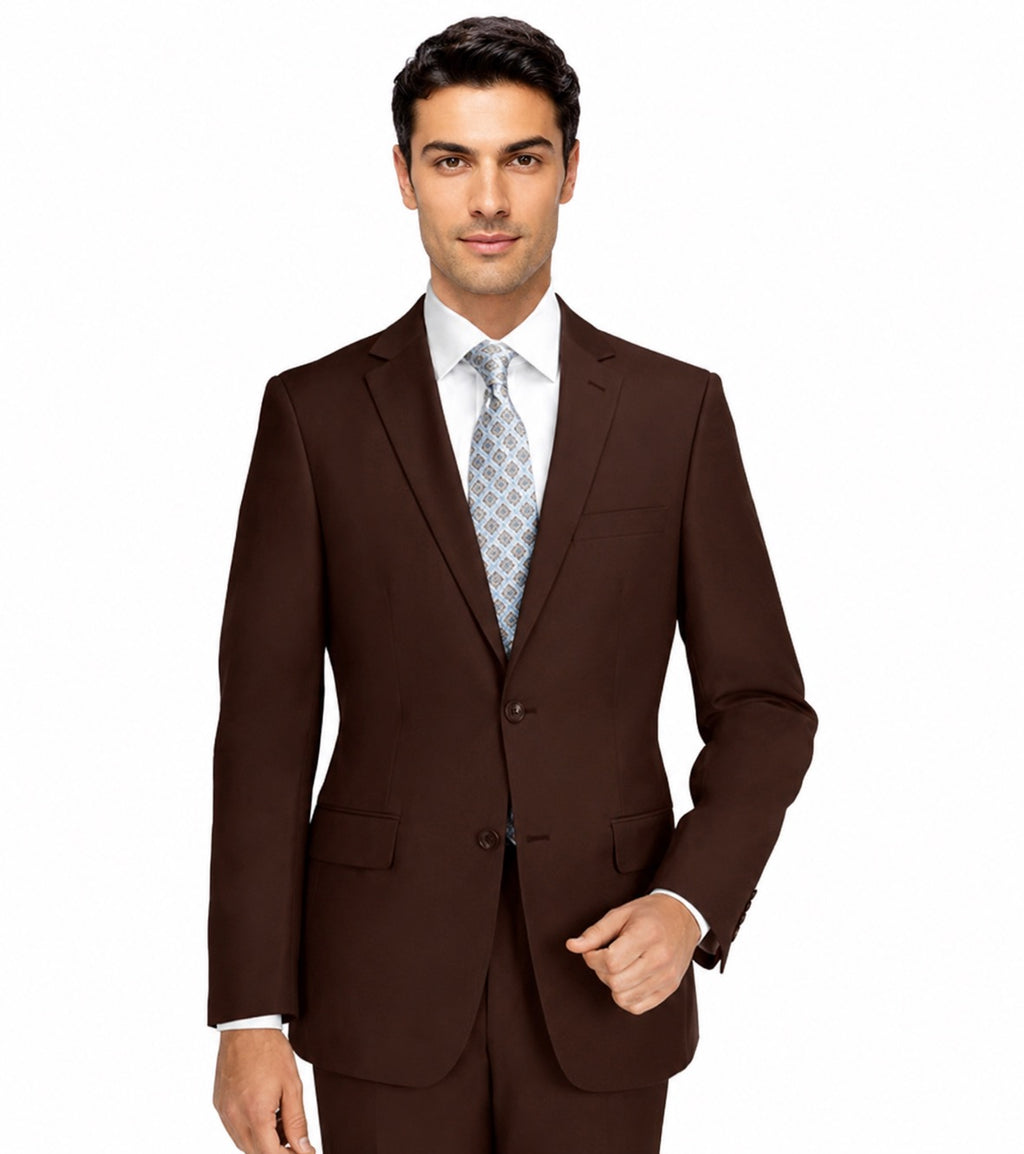 G47815-8-Giorgio Fiorelli Suit-Brown