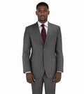 M87883-1-Mantoni Suit-Gray Windowpane