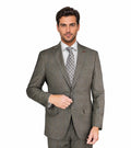 M87862-2-Mantoni Suit-Camel Windowpane