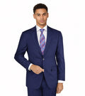 M87867-1-Mantoni Suit-Lt. Blue Windowpane