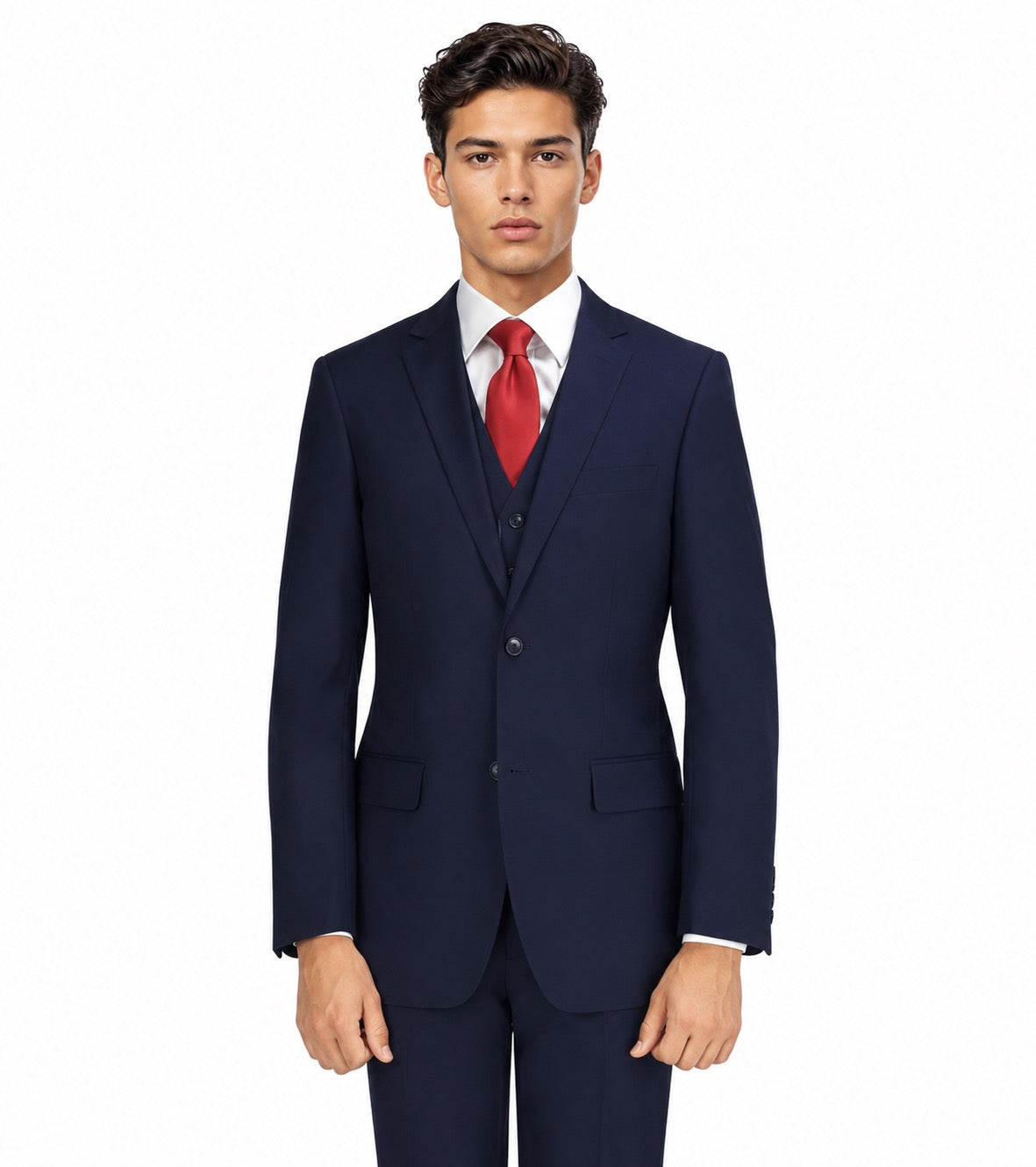 M40901-2A-Mantoni Suit-Navy