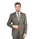 M87862-2-Mantoni Suit-Camel Windowpane