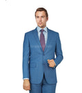 M87183-2-Mantoni Suit-Sky Blue Sharkskin