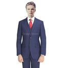 M40901-2B-Mantoni Suit-New Solid Navy