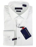 G26003-1-Giorgio Fiorelli Dress Shirt-White Tonal