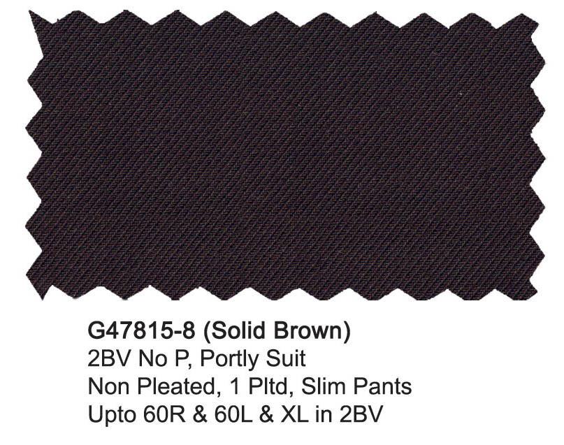 G47815-8-Giorgio Fiorelli Suit-Brown