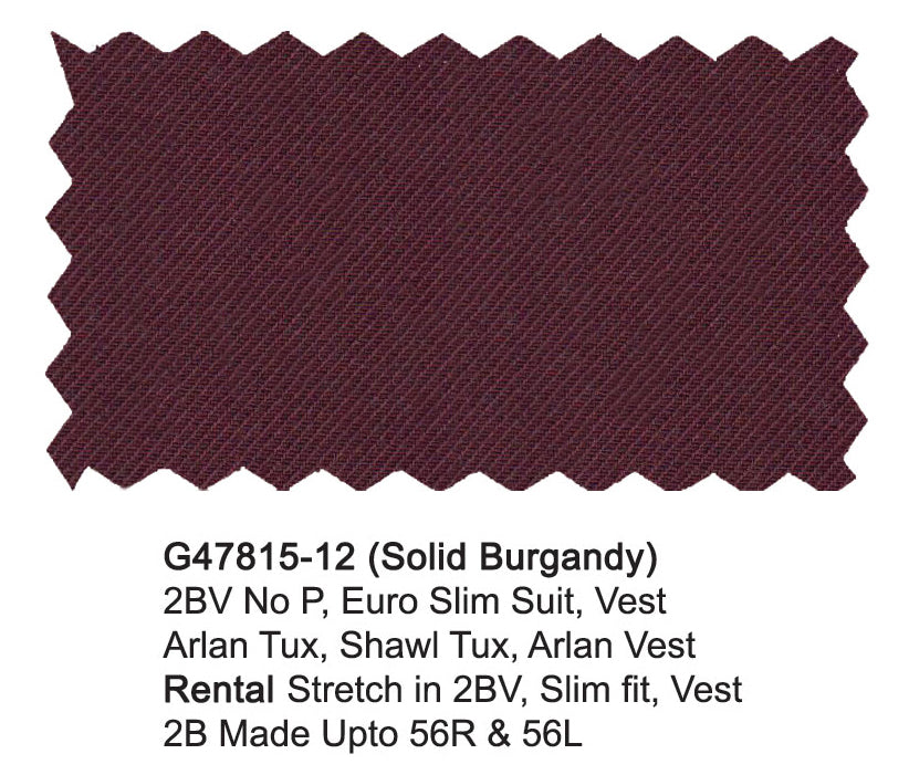 G47815-12-Giorgio Fiorelli Tuxedo-Burgundy