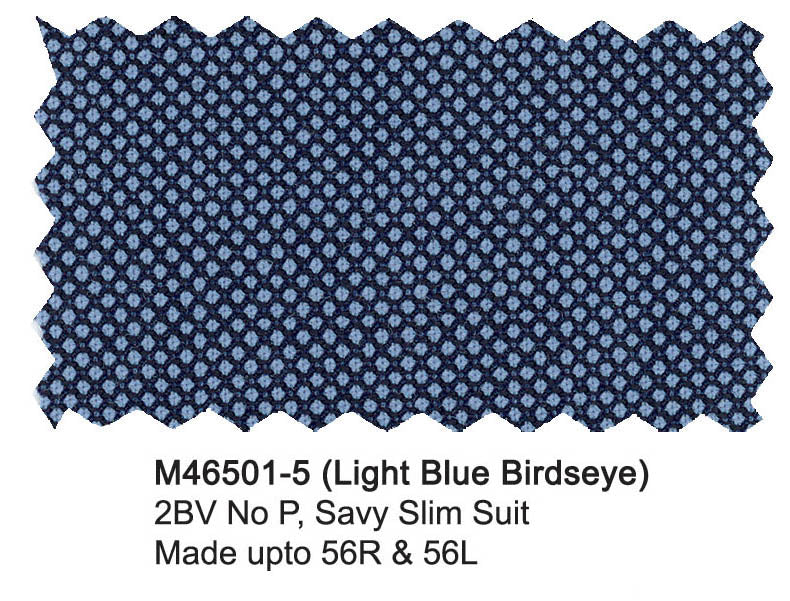 M46501-5-Mantoni Suit-Light Blue Birdseye