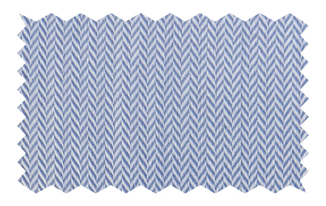 G26024-1-Giorgio Fiorelli Dress Shirt-Lt. Blue Herringbone