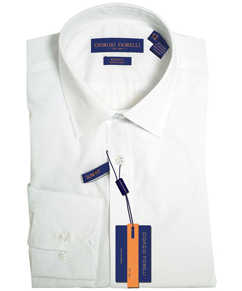 G26000-1-Giorgio Fiorelli Dress Shirt-White