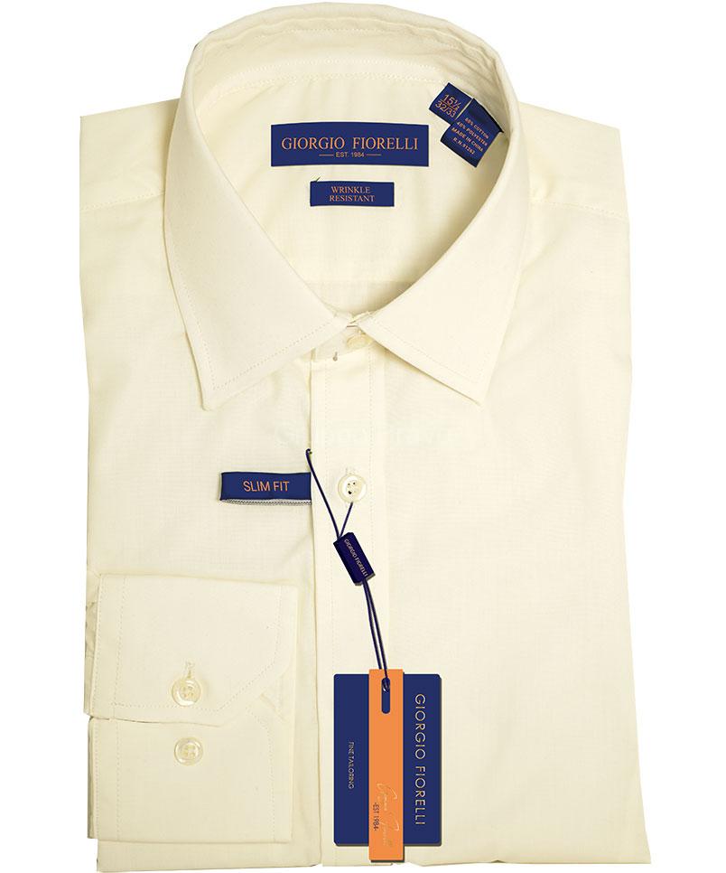 G26000-3-Giorgio Fiorelli Dress Shirt-Beige
