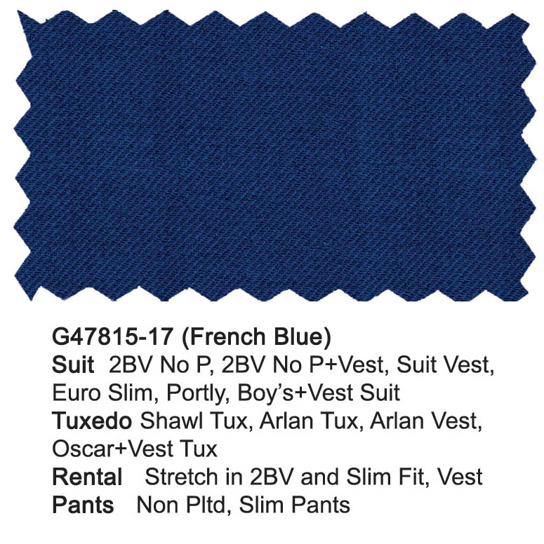 G47815-17-Giorgio Fiorelli Suit-French Blue