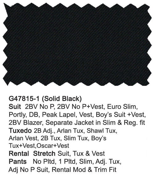 G47815-1-Giorgio Fiorelli Suit-Black