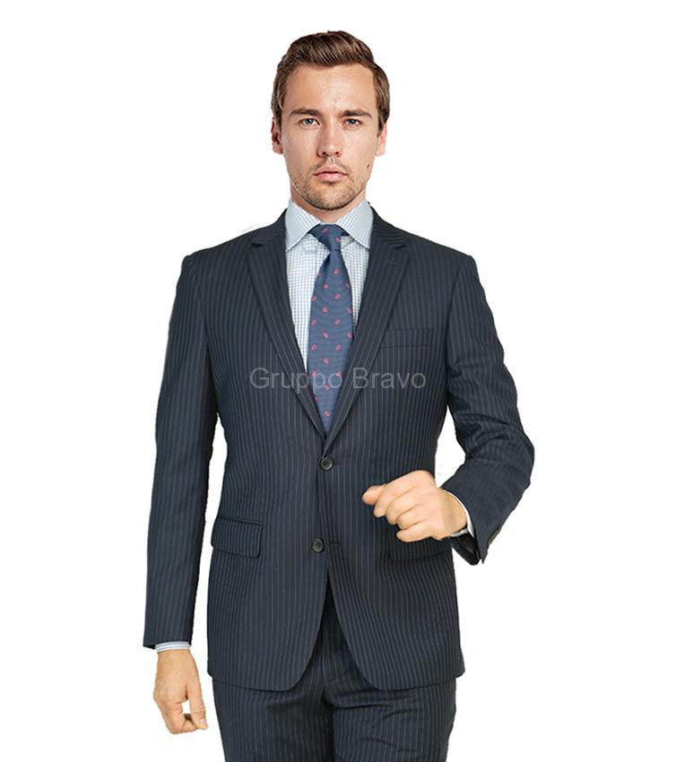 M87130-1-Mantoni Suit-Navy Stripe