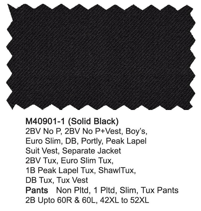 M40901-1-Mantoni Suit-Black