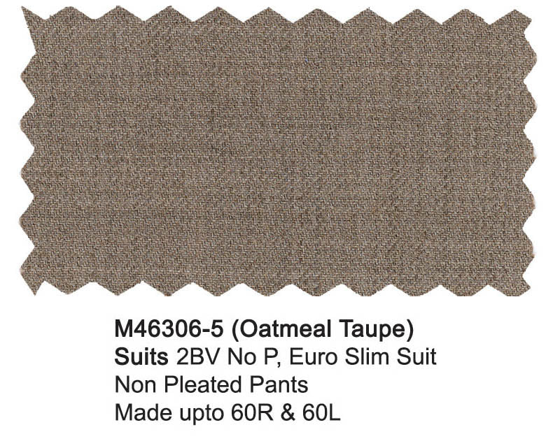 M46306-5-Mantoni Suit-Oatmeal Taupe